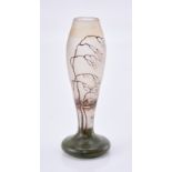 Kl. Vase "Flußlandschaft", Muller Frères nach 1910.