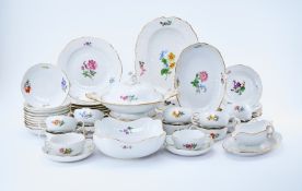 Speise-Service für mind. 8 Pers.,Meissen Pfeifferzeit (1924-´34) - 1976.
