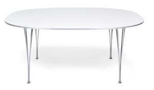 Tisch Modell "Superellipse", Entw. Piet Hein, Bruno Mathsson u. Arne Jacobsen 1968