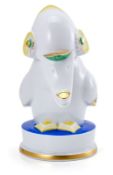 Rauchverzehrer "Ente", Art Deco, Rosenthal 1930.