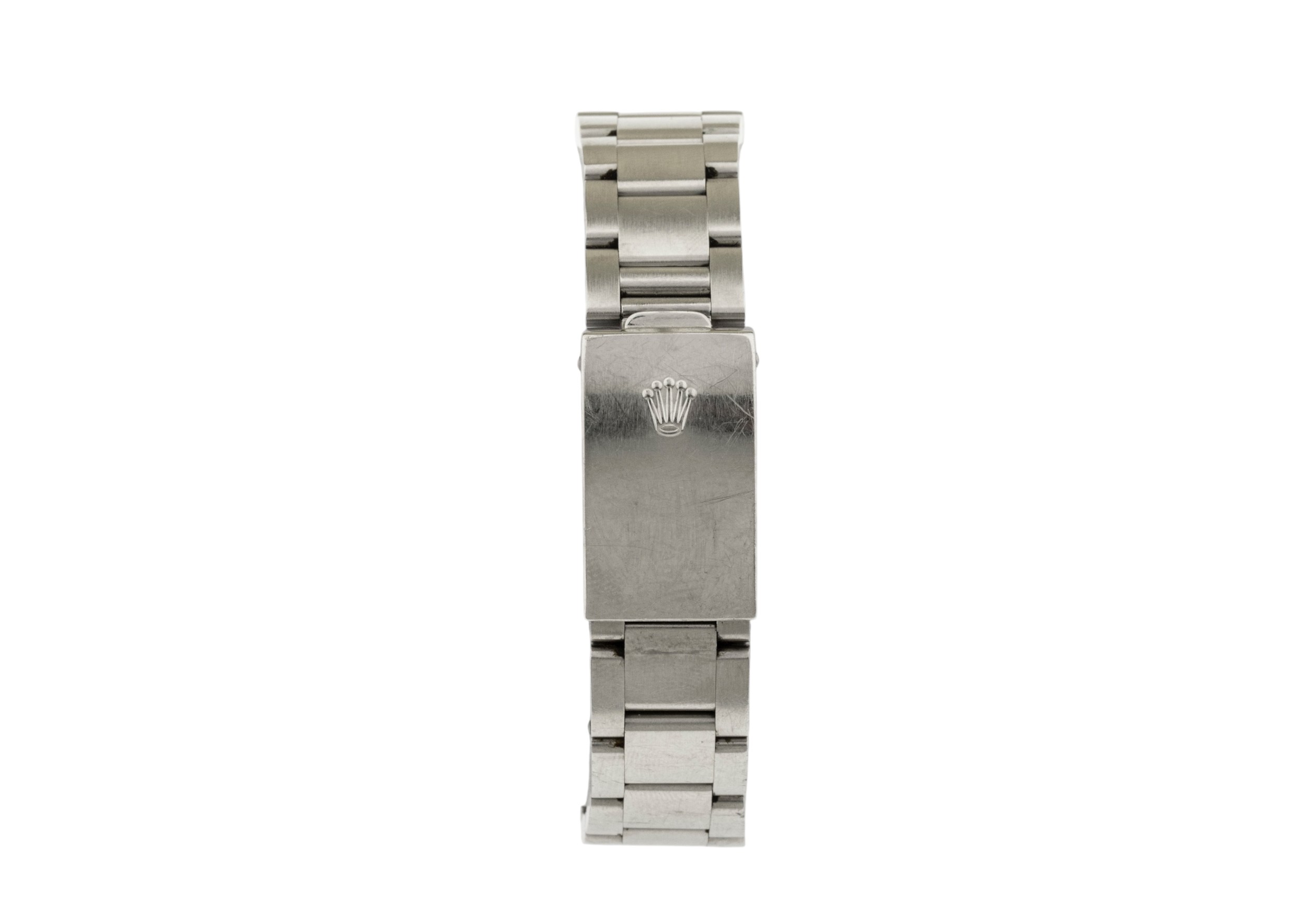 ROLEX: A STEEL SUBMARINER (NO DATE) WRISTWATCH Ref 5508, case No 180334; dial signed Rolex Oyster - Image 3 of 12