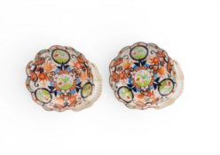 THREE DERBY IMARI PLATES CIRCA 1820s, and various other part Imari dinner services by various makers