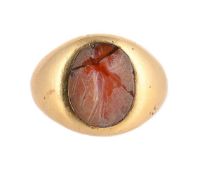 AN INTAGLIO RING