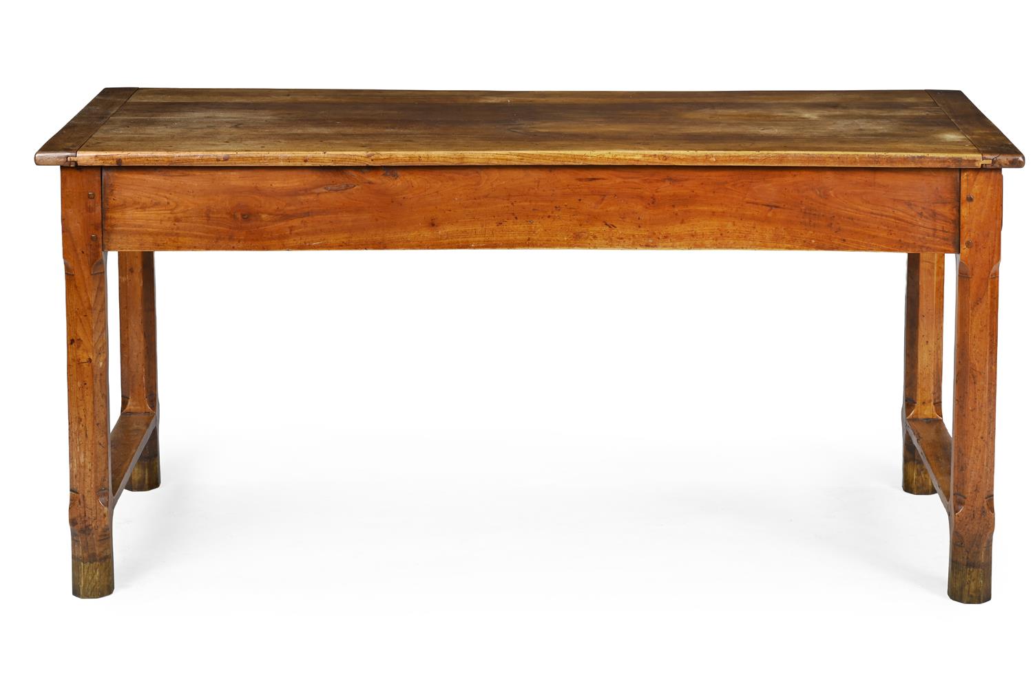 A FRENCH FRUITWOOD REFECTORY TABLE, 19TH CENTURY - Image 3 of 3