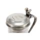 A CHARLES II PEWTER BEEFEATER FLAGON, LATE 17TH CENTURY - Image 2 of 4