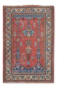 A KASHAN PRAYER RUG