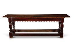 AN OAK REFECTORY TABLE NORTH EUROPEAN, PROBABLY FLEMISH, 17TH CENTURY