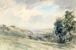 PHILIP WILSON STEER (BRITISH 1860-1942), A VALLEY NEAR STROUD