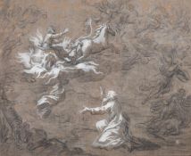 GENOESE SCHOOL (18TH CENTURY), THE ASCENSION OF ELIJAH