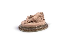 AFTER CLAUDE MICHEL CALLED CLODION, A TERRACOTTA GROUP