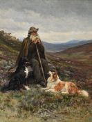ROBERT MORLEY (BRITISH 1857-1941), THE OLD SHEPHERD