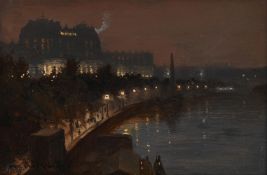 GEORGE HYDE POWNALL (BRITISH 1866-1939), THE VICTORIA EMBANKMENT