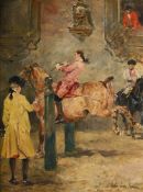 JOHN LEWIS BROWN (FRENCH 1829 - 1890), RIDING SCHOOL