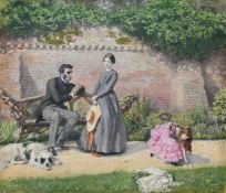 FREDERICK WALKER (BRITISH 1840-1875), ROCHESTER AND JANE EYRE