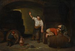 THÉOPHILE EMMANUEL DUVERGER (FRENCH 1821-?), CAUGHT AT LAST