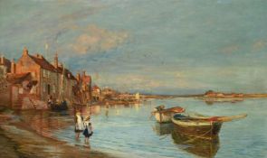 CHARLES WILLIAM WYLLIE (BRITISH 1853-1923), ALL ON A SUMMER'S DAY