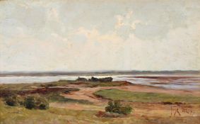 JOSE WEISS (FRENCH 1859-1919), LOW TIDE