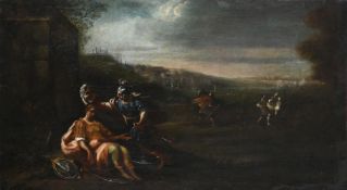 CIRCLE OF JOHN WOOTTON (BRITISH CIRCA 1686-1764), A WOMAN WARRIOR