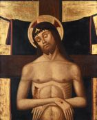 FOLLOWER OF GIOVANNI SANTI, CHRIST AS THE MAN OF SORROWS
