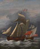 JOHANN VAN DER HAGEN (DUTCH 1676 - 1745), SMACK RIGGED ROYAL YACHTS
