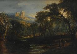 ATTRIBUTED TO FREDERICK HENRY HENSHAW (BRITISH 1807 - 1891), KENDAL CASTLE
