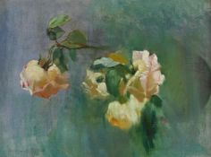 MARIANNE STOKES (BRITISH 1855 - 1927), STUDY OF ROSES