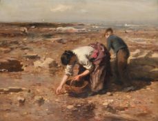 WILLIAM MARSHALL BROWN (BRITISH 1863 - 1936), THE COCKLE PICKERS
