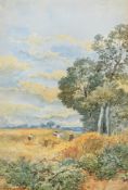 FOLLOWER OF MYLES BIRKET FOSTER (BRITISH 1825-1899), HARVEST SCENE