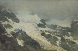 ADRIAN SCOTT STOKES (BRITISH 1854 - 1935), MOUNTAINSCAPE