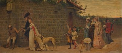 FOLLOWER OF LAWRENCE ALMA-TADEMA, AN ACT OF CHARITY