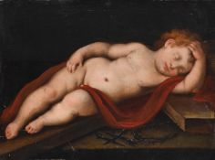 λ ITALIAN SCHOOL (17TH CENTURY), THE CHRIST CHILD SLEEPING