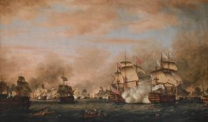 THOMAS WHITCOMBE (BRITISH 1752-1824), THE BATTLE OF THE SAINTES 9-12 APRIL1782