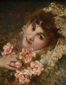 CONRAD KIESSEL (GERMAN 1846 - 1921), ROSES