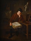 LOMBARD SCHOOL (CIRCA 1720), FOLLOWER OF GIACOMO CERUTI, THE YOUNG DRAFTSMAN