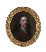 SIR GODFREY KNELLER (BRITISH 1646-1723), PORTRAIT OF A GENTLEMAN WITH LONG DARK HAIROil on canvas