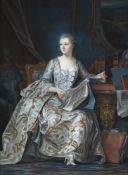 AFTER MAURICE-QUENTIN DELATOUR (FRENCH 1704 - 1788), MADAME DE POMPADOUR
