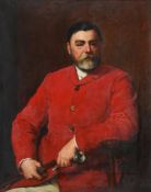 WALTER WILLIAM OULES (BRITISH 1848 - 1933), PORTRAIT OF CHARLES WIGLEY WICKSTEAD (1837 - 1906)