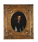 CIRCLE OF GERARD TER BORCH THE YOUNGER (1617-1681), PORTRAIT OF A MAN IN A BLACK JACKET AND WHITE