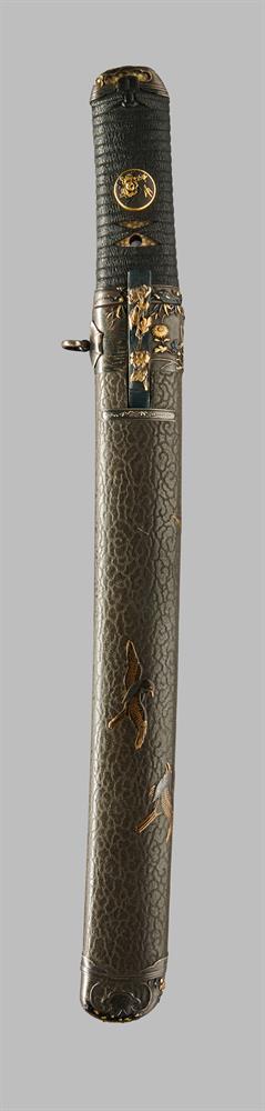 ‡ A tanto, Signed Sukemune, The koshirae Meiji period - Image 6 of 6