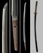 An Osaka school katana, Signed Tango no kami Kanemichi, Edo period