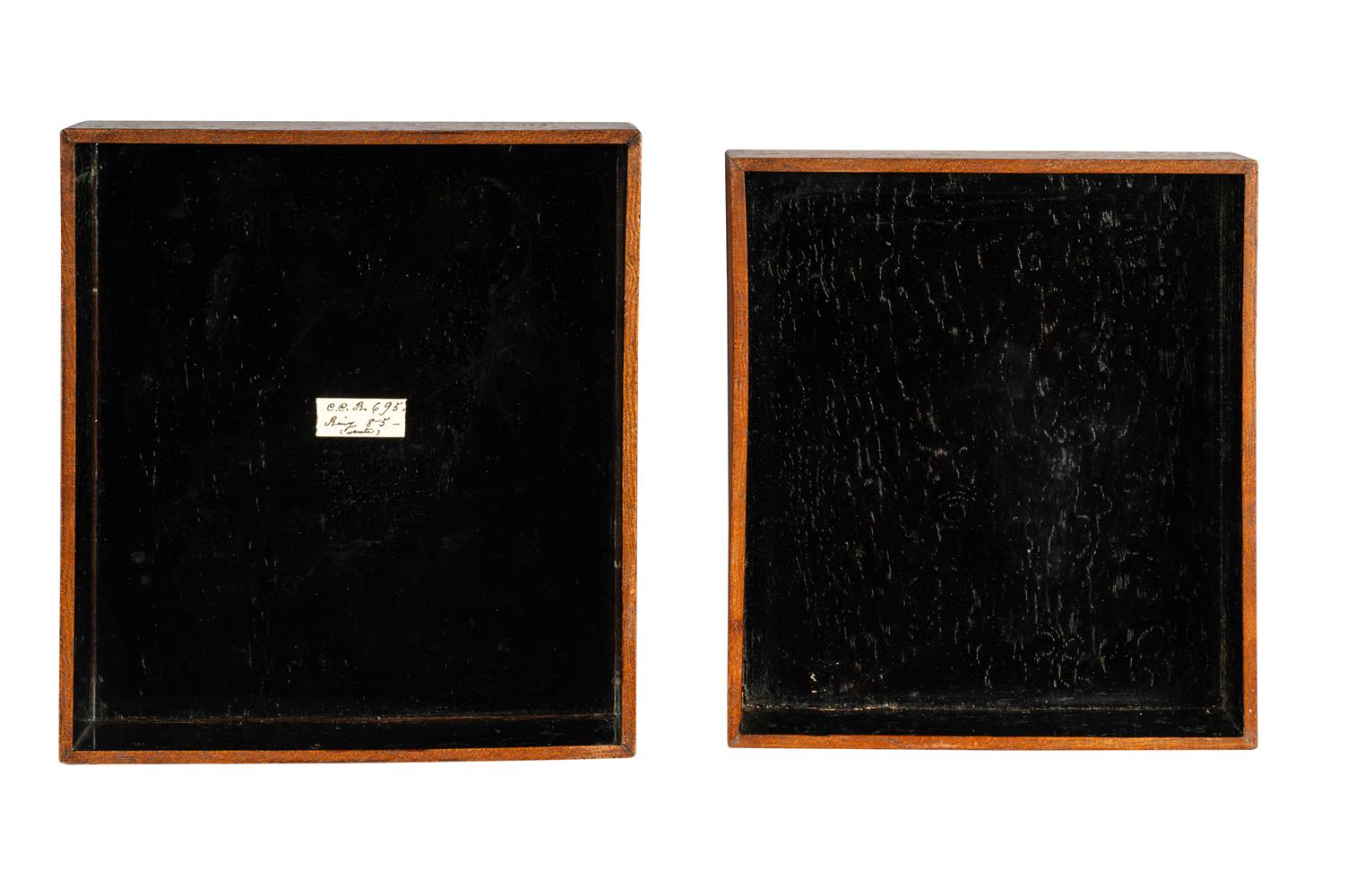 ‡ A shikishi bako [box for square poem paper], Edo period - Image 2 of 2