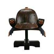 A Myochin school suji-bachi [helmet with raised ridges], Edo period