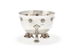 AN EDWARDIAN SCOTTISH SILVER BOWL