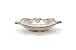 A SILVER PIERCED DISH