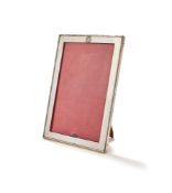 A SWEDISH SILVER MOUNTED PHOTO FRAME