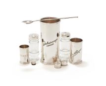 THEO FENNELL, A SILVER BLOODY MARY COCKTAIL SET