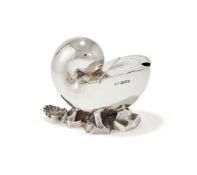 A VICTORIAN SILVER SPOON WARMER