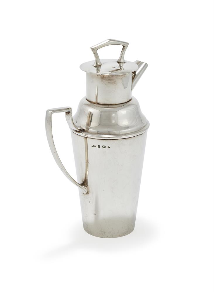 A SILVER COCKTAIL SHAKER - Image 2 of 3