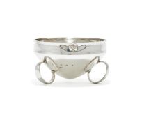 AN ART NOUVEAU SILVER CYMRIC BOWL