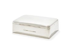 AN AUSTRO HUNGARIAN SILVER TABLE BOX